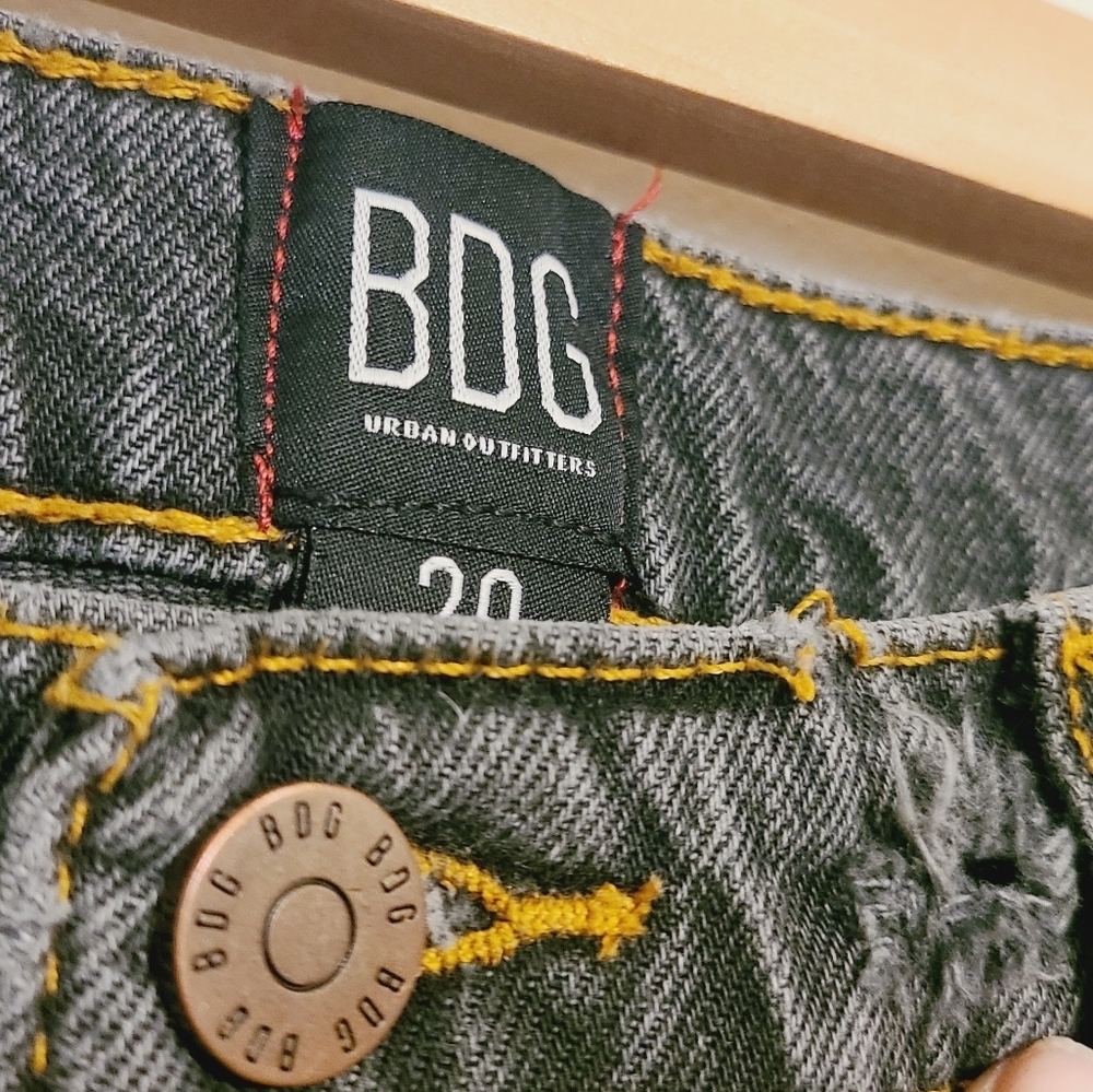 Urban Outfitters BDG | Women's Black/Dark Blue Flared Jeans (Size 28) - Picture 5 of 15
